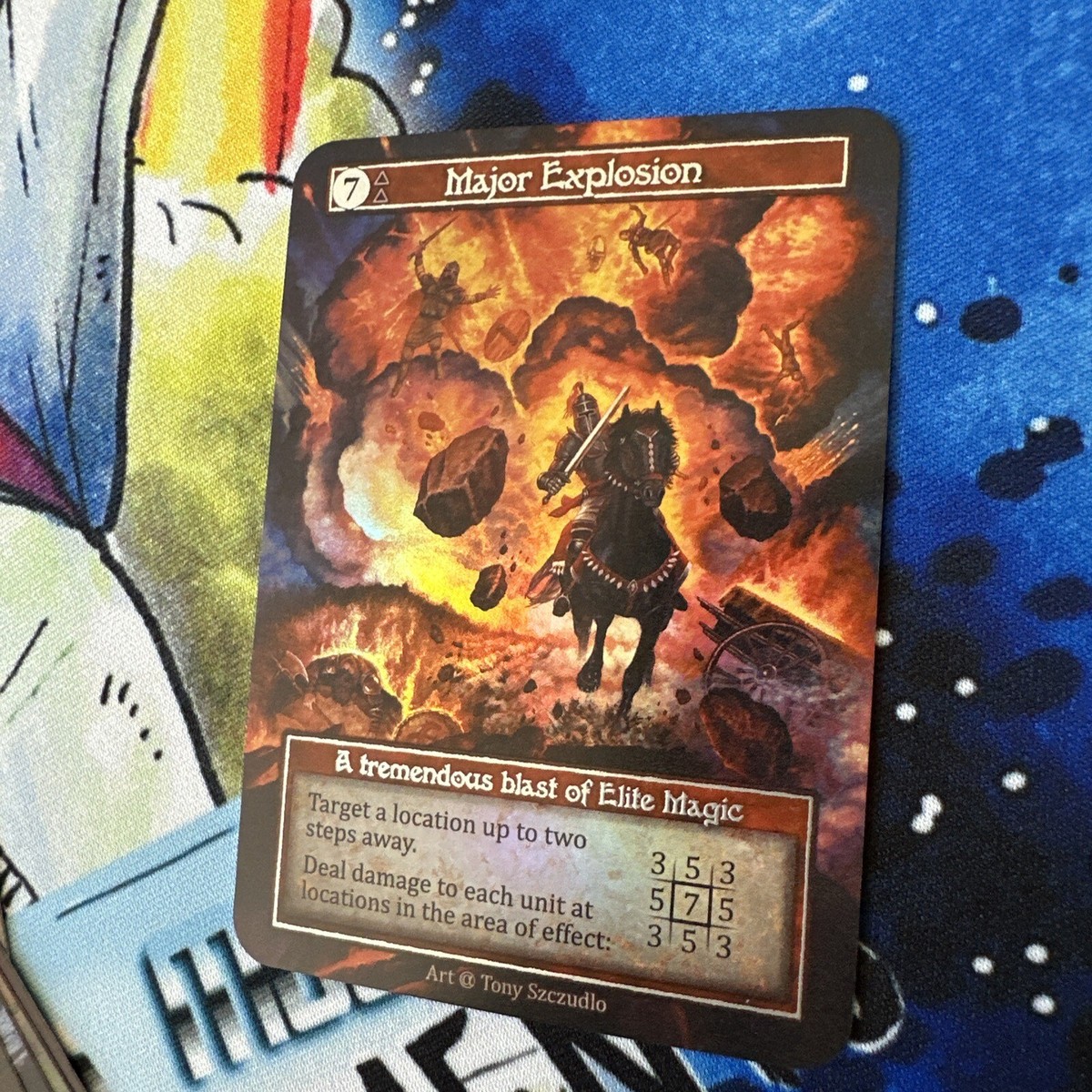 Sorcery TCG  of Flame β foil Flame Strike (Foil) - Gothic - Sorcery: Contested Realm
