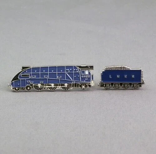 MALLARD STIL DAMPFZUG PIN ABZEICHEN X 2 STÜCK - Bild 1 von 1