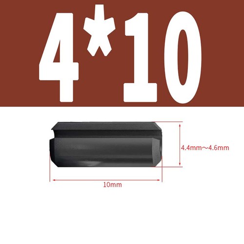 Black Spring Pins Split Tension Roll Pin 65 Mn steel M1.5 M2 M2.5 M3 M4 M5-M12 - Picture 70 of 156