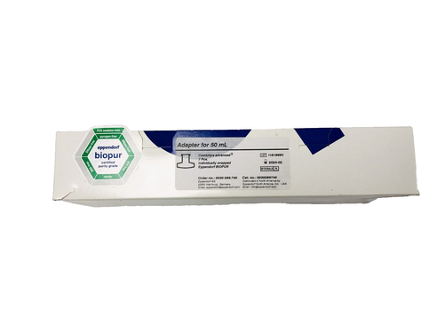 Eppendorf Combitips Advanced 50 mL Adapter Gray Biopur 7/Case 003089740 Sealed - Picture 13 of 14