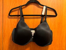 New NWT Victoria Secret Black Bra Lightly-Lined Full-Coverage Lace 40D