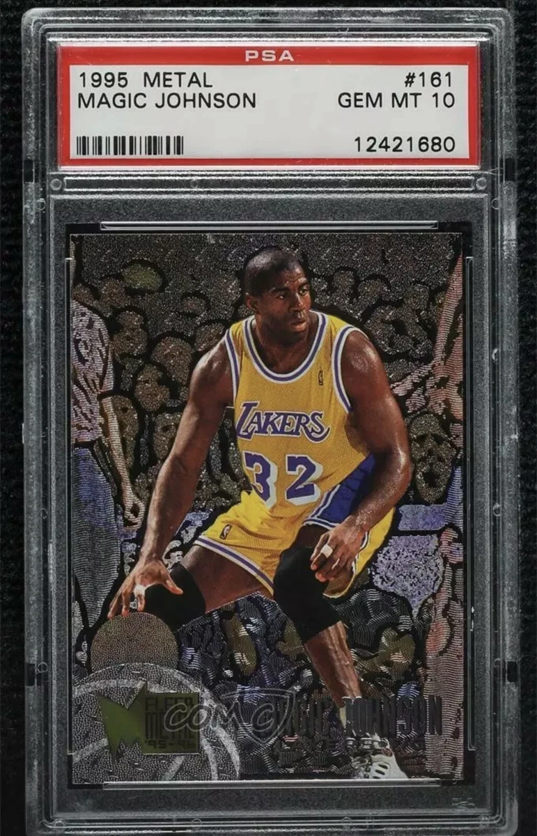 1995-96 Fleer Metal - Magic Johnson #161 for sale | eBay