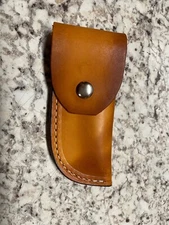 Custom Leathe Pocket Knife Sheath 1055