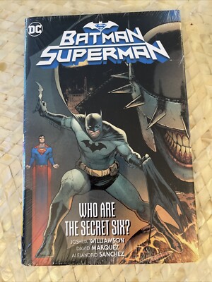 Batman/Superman Vol 1: Who Are the Secret Six? DC Comics Williamson, Marquez HC