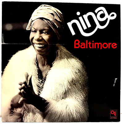 Nina Simone Baltimore 1978 Vinyl CTI Records 1st Press