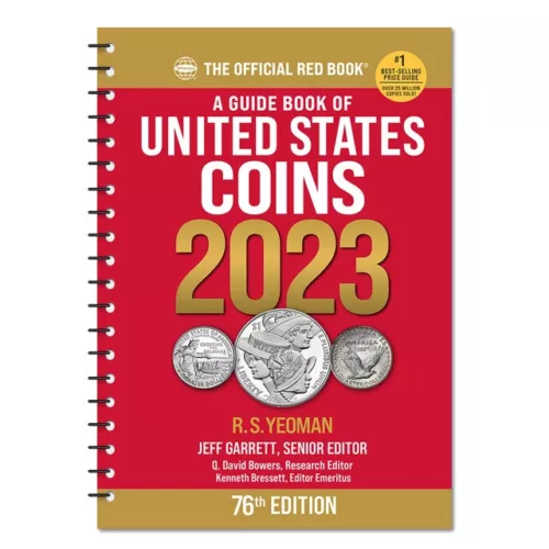 2022 & 2023 SPIRAL RED BOOK COMBO - GUIDE BOOK OF UNITED STATES COINS   