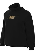 Nike Sportswear Club Fleece Long-Sleeve Funnel-Neck Top Large,