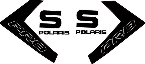 2015 Polaris RMK Pro Graphic Kit Wrap Decals Stickers Tunnel Pro S Design B.A.W - Picture 11 of 12