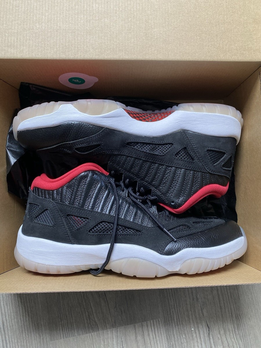 2021 Nike Air Jordan 11 Retro Low IE Bred Size 919712-023