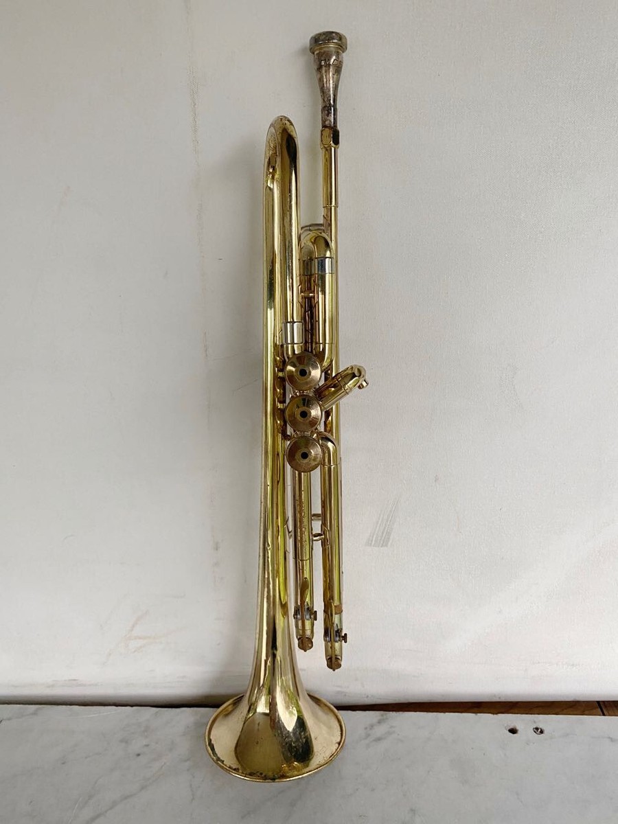 Vintage OLDS & SONS Ambassador Trumpet + Case. Fullerton