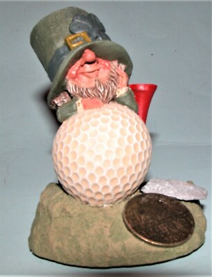 Roman Declan's Finnians Blarney Stone Irish 44433 ''Oengus Beag'' golfer, NIB 