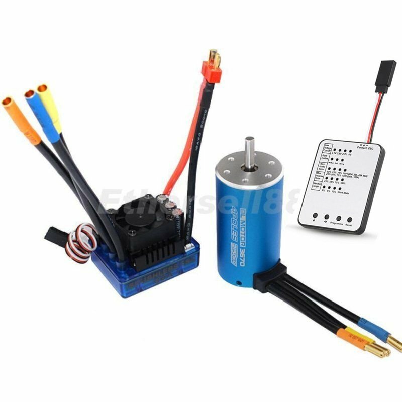 Surpass 3670 Brushless Motor+80A ESC+Program Card f/ RC 1/8 off