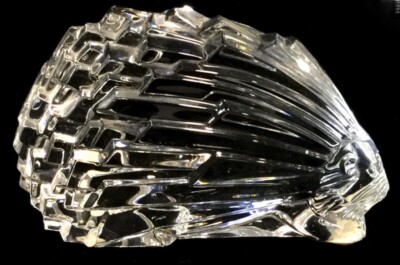 Crystal Baccarat Clear Porcupine Hedgehog Figurine Paperweight | eBay