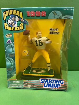 NFL Green Bay Packers Starting Lineup Gridiron Greats 1998 Bart Starr Figur