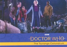Doctor Who 2022 Parallel Base chase card number 13 the Tsurango Conundrum