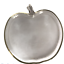 miniature 1  - Hazel Atlas Vintage Glass Apple Shaped clear plate mid century dish serving