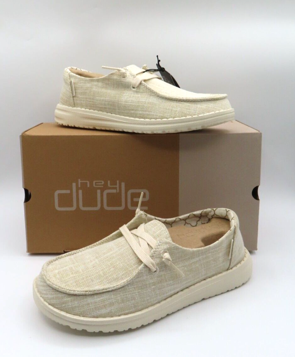 Hey Dude Wendy SPARKLING GOLD US Women's EU 37