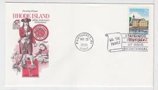 TurtlesTradingPost- Rhode Island Statehood #2348- 1990 FDC Artmaster Cachet