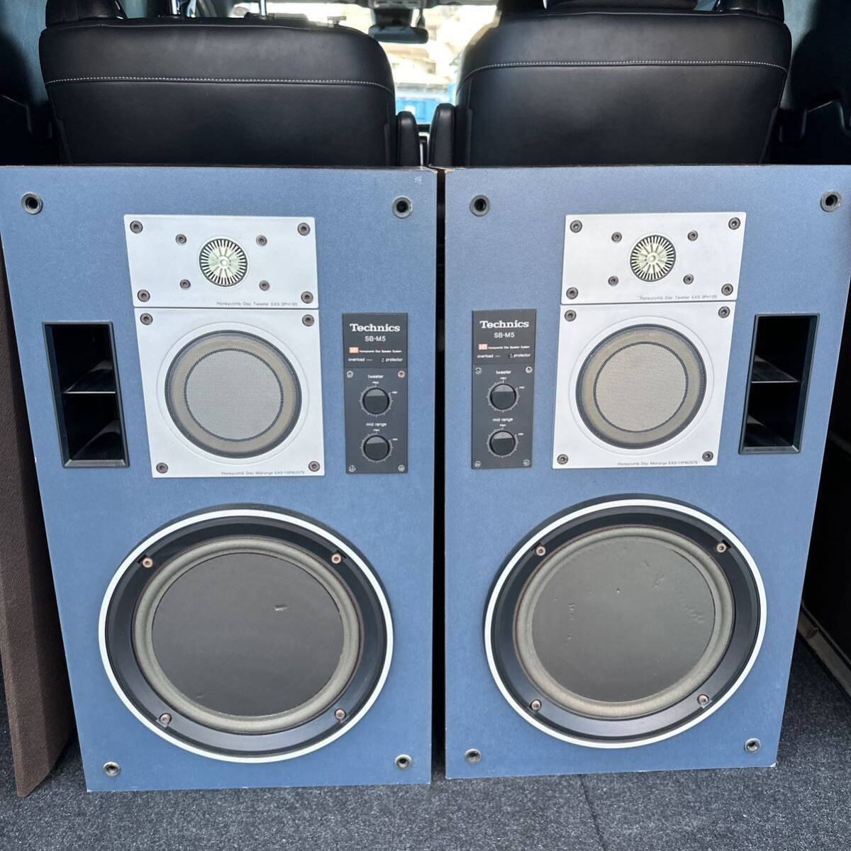 Technics 3WAY Speaker System Pair SB-M5 Vintage Retro 1980s Technics 3WAY Speaker System Pair SB-M5 Vintage Retro 1980s
