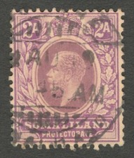 AOP Somaliland KGV 1912-19 2a dull purple & violet purple used SG 62a £50