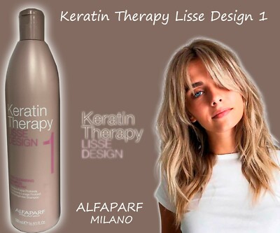 ALFAPARF MILANO Keratin Therapy Shampoo Clarifying  500 ml / 16.91 fl. Oz