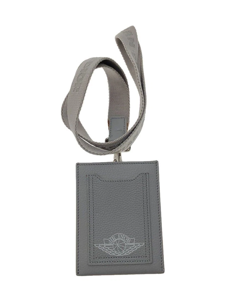 Étui à cartes Christian Dior gris massif pour homme 16 BO 0210 Occasion