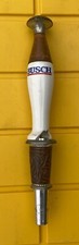 Busch Beer Vtg Tap Handle Rail Spike Style AB Brewed St. Louis Slight Damage