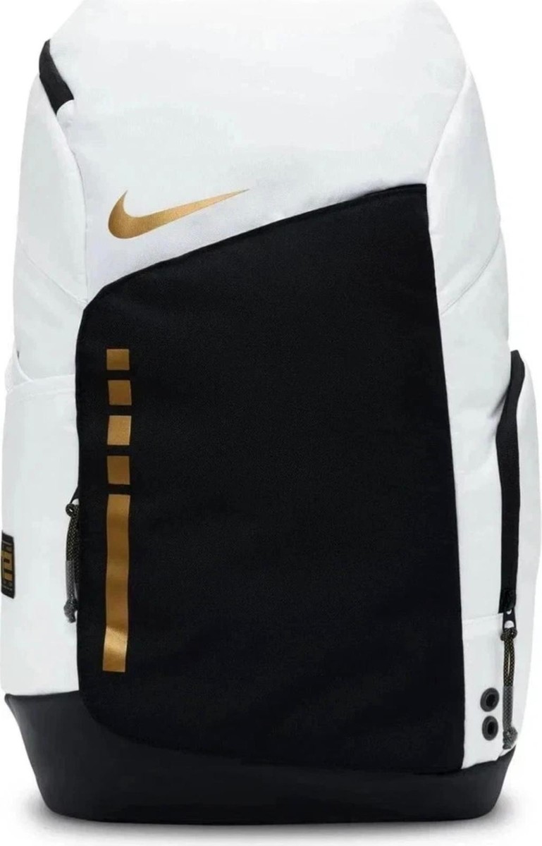 Nike Hoops Elite Pro Backpack 32L White Gold DX9786-100 NEW (same