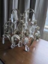 Vintage French Style Shabby Chic Easy Fit Pendant Chandelier Ceiling Light 14"