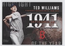 2015 Topps Update Highlight of the Year Ted Williams #H-66 HOF 0c4