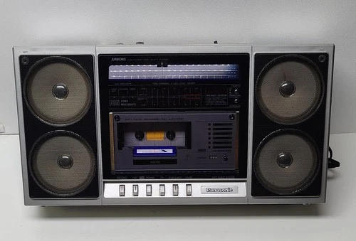 Panasonic RX-F35 AMBIENCE Cassette Multi Speaker Boombox  Vintage Radio 80's