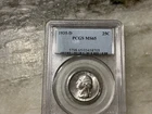 1935-D Silver Washington Quarter MS65