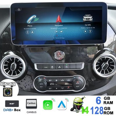 128G Android14 Carplay GPS Autoradio Für Mercedes Benz Vito 3 W447 14-2022 128GB