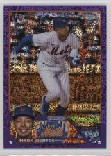 2023 Topps Chrome Purple Speckle Refractor 28/299 Mark Vientos #8 10h2