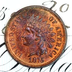 * 1875 * SUPERB+ GEM BU MS INDIAN HEAD PENNY * FROM ORIGINAL COLLECTION