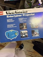 GAF View Master LV-1 Entertainer Projector Vintage Blue Never Been Used