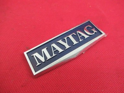 Maytag Appliance Emblem Logo Badge Nameplate Trim 1017712 (3'' x 1'')