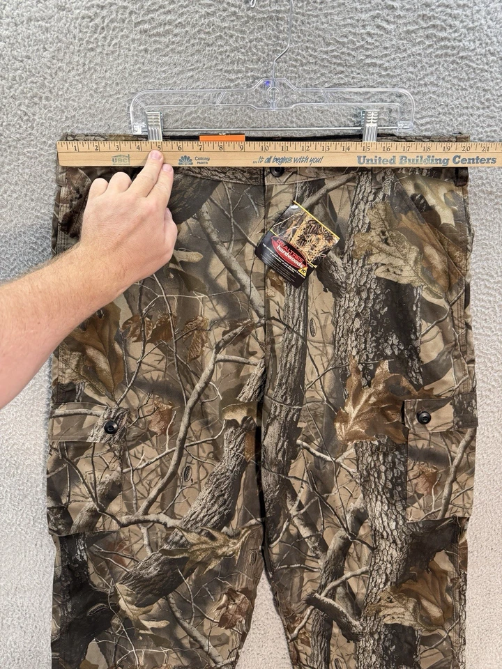 Vintage Liberty Pants Mens 42 Camouflage Six Pocket Realtree Hardwoods HD Camo - Image 3 of 4