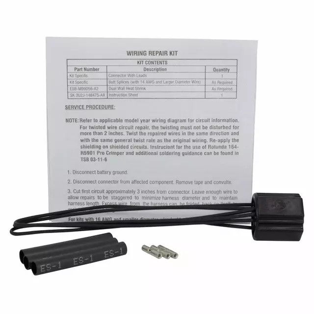 Genuine Ford Wire Assembly 3U2Z-14S411-BHC