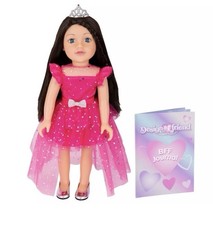 DesignaFriend Eva Prom Princess Doll with Outfit & Journal | Brand New In A Box 