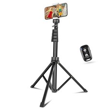 67" Extendable Phone Tripod Stand  Selfie Stick with Wireless Remote - Compatib