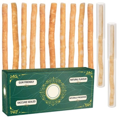 Miswak Natürliche Zahnbürste, Mit Frischhalte Dosen, Vakuumversiegelt,Mundpflege