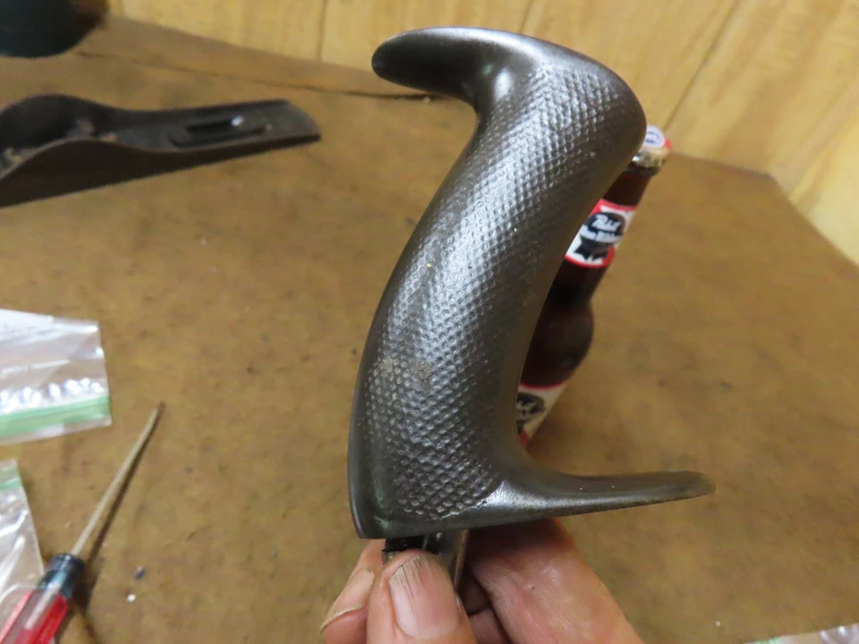 Avión Bailey Victor 3, conjunto de mango (SOLO) 1-3/4", hierro fundido, 1875-88 ~ BONITO🤠B7.15.25 Foto 3 de 4