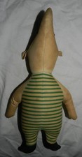 Figura de lechón de peluche de colección Agnes Brush Winnie the Pooh años 40 a 50