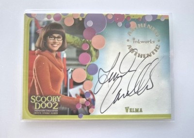 Scooby Doo 2: Monsters Unleashed Linda Cardellini als Velma Autogrammkarte 