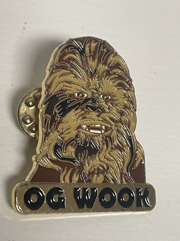 RARE  OG WOOK  Chewbacca Star Wars / PHISH Collectible Hat Pin