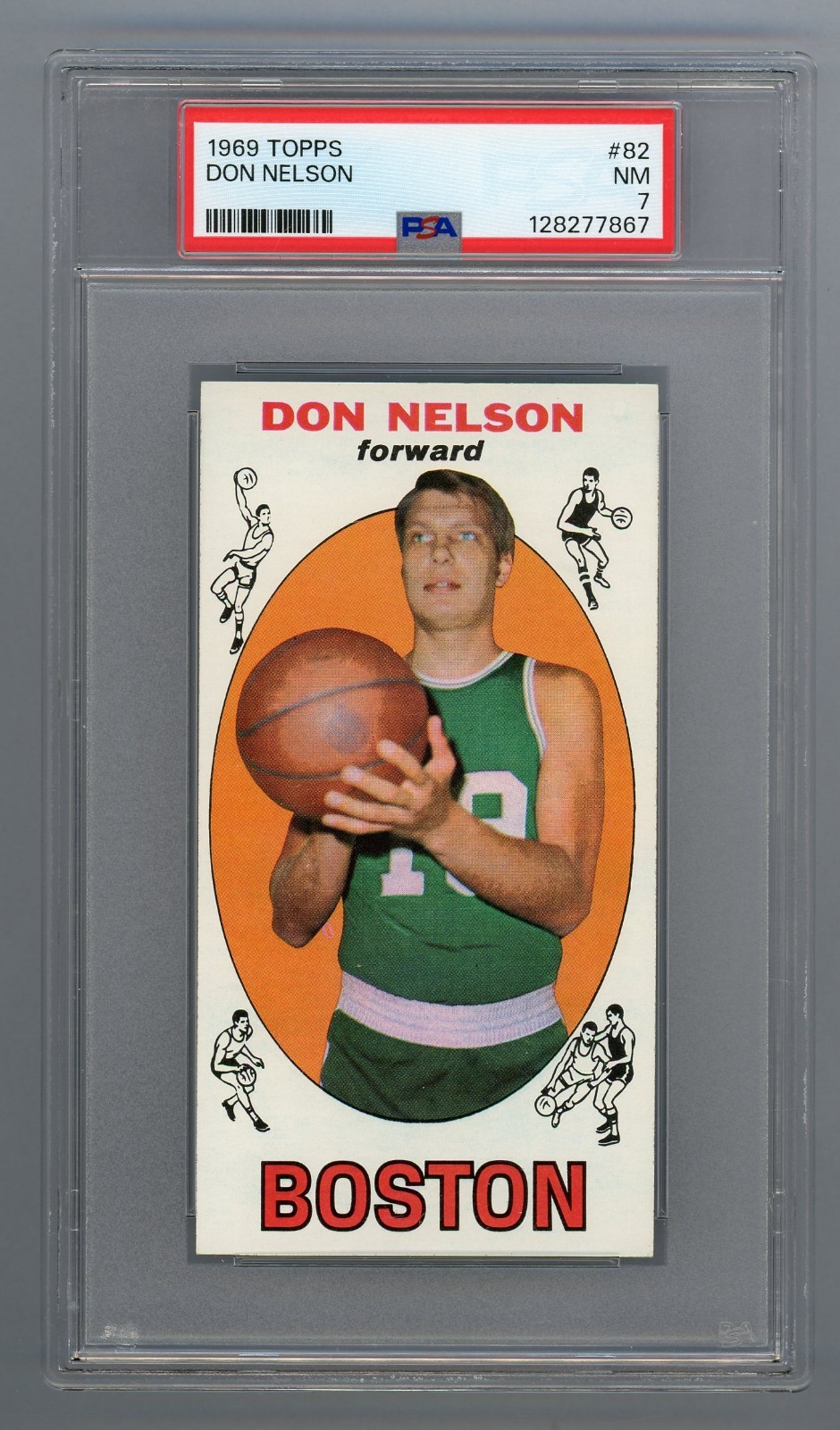 1969 Topps #82 Don Nelson PSA 7 NM #128277867