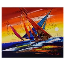 Natalia Sinkovsky Original Acrylic Painting on Canvas Hand Signed