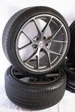 HRE P101 Forged Wheels , Satin Grey , 20" Staggered Set  5x130  Porsche Cayman