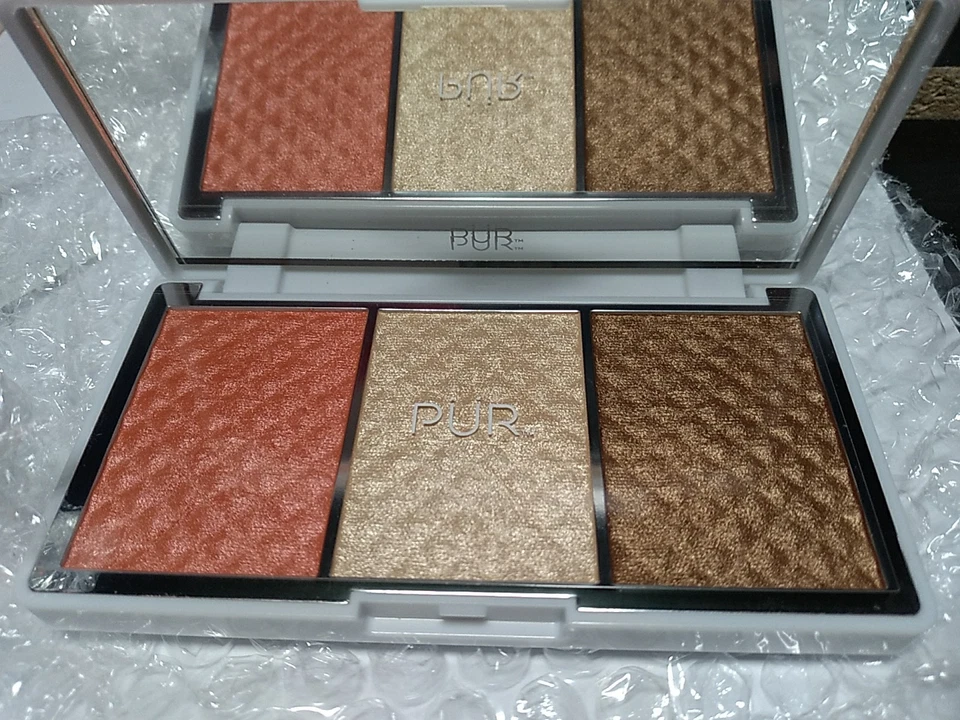Paleta PUR Cosmetics Bronce & Brighten CHEEK Nueva Sin Caja Foto 2 de 4